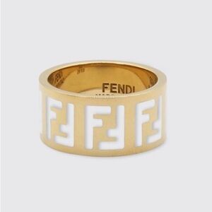 FENDI Forever Logo Ring